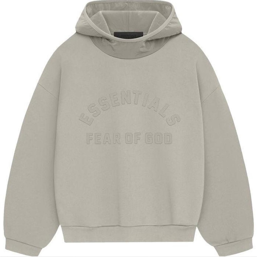 Fear of god essentials “seal” hoodie size s